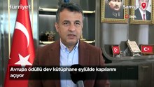 Avrupa ödüllü dev kütüphane eylülde kapılarını açıyor