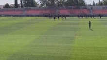 Entrenamiento del Atlético de Madrid