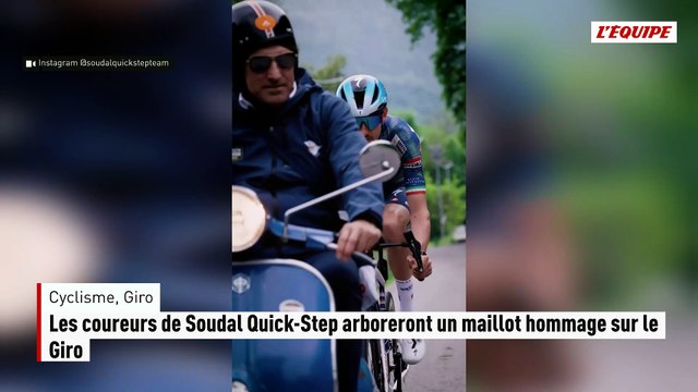 Les coureurs de Soudal Quick-Step arboreront un maillot hommage sur le Giro - Cyclisme - Giro