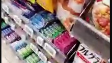 映像が少し乱れただけです。５月１日の買い物です。