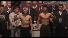 【 前日公開計量 】 BOXING ダブル世界タイトルマッチ 井上尚弥 vs 中谷潤人