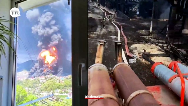 Rus Tuapse rafinerisine Ukrayna kamikaze İHA saldırısı - Karadeniz - 1 Mayıs 2026