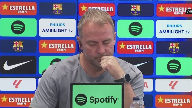 RUEDA de PRENSA de HANSI FLICK previa al OSASUNA vs FC BARCELONA de LALIGA EASPORTS