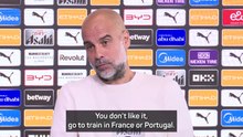 Three games in seven days, but Guardiola won't complain