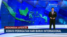 Konvoi Buruh di Surabaya Warnai Peringatan Hari Buruh Internasional 2026 | INDONESIA UPDATE
