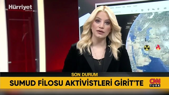 Küresel Sumud Filosu aktivistleri Girit'e bırakıldı