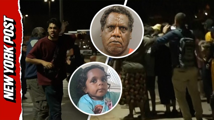 Angry mob riots outside hospital where accused child murderer is being  treated