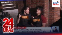 Action scenes ng mga bida ng 'Firewall' napuno rin ng emosyon | 24 Oras
