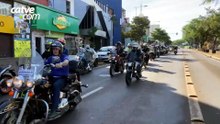 Festa do Trabalhador: motociata leva imagem de São José ao seminário