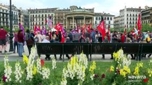 LAB se moviliza por unos "salarios y pensiones dignas"