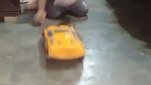 Salar ahmad playing car