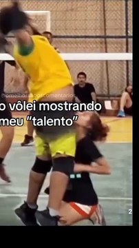 Eu no Vôlei mostrando todo o meu talento 🏐🏐🏐🏐 #omelhorsoaoscomentarios #engraçado #engraçados #comentarios #comentários