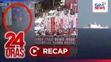 24 Oras: (Part 1) 11 pulis kontra droga, sinibak sa serbisyo; Tensyon sa Labor Day protest; Jay Sonza, inaresto; atbp