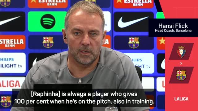 Flick excited to have key Barcelona star return