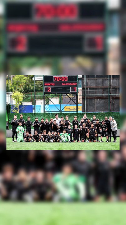 Beşiktaş: 2 Galatasaray: 1 (U-13)