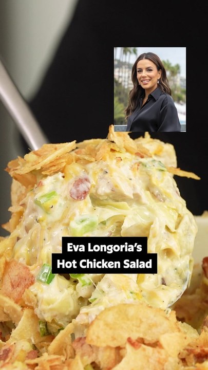 Eva Longoria's Hot Chicken Salad Recipe - video Dailymotion