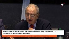 Deportes Anunciaron la finalización de la pileta olímpica del CEPARD y el lanzamiento de los Juegos Misioneros