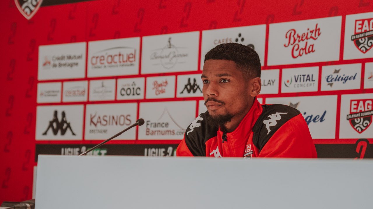 EAG - SC Bastia : le point presse de Dylan Louiserre