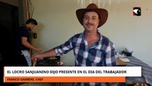 El locro Sanjuanino: La última parada de la recorrida fue en la casa del chef Franco Gambini