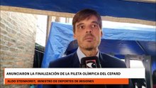 Anunciaron la finalización de la pileta olímpica del cepard