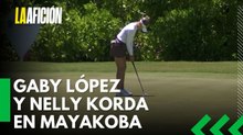 Gaby López inicia fuerte en el Riviera Maya Open de Mayakoba