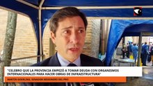 Goerling celebró que la provincia tome deuda para hacer obras de infraestructura