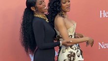 Teyana Taylor's Heartwarming Red Carpet Moment with Her Parents