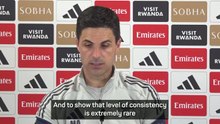 'Extremely rare' - Arteta hails Rice's consistency