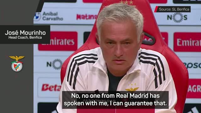 Mourinho denies Real Madrid contact