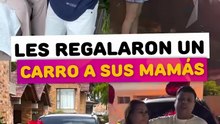 Famosos que les regalaron un carro a sus mamás