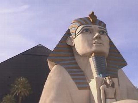 Ancient Egypt Recreated In Las Vegas, Nevada, USA