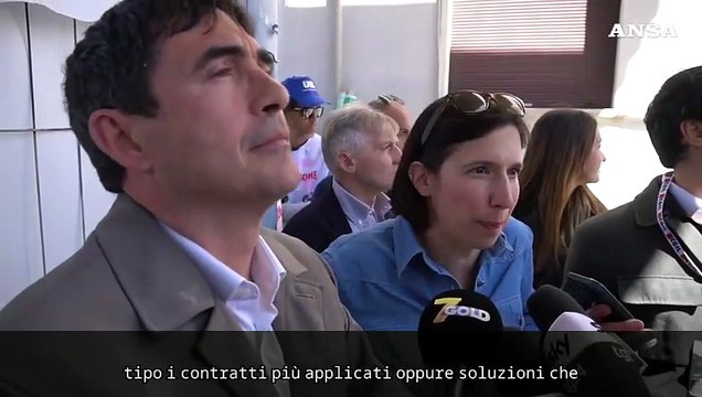 Primo Maggio, Schlein: Il governo si e' accorto dell'emergenza salariale
