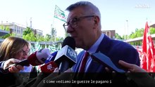 Primo Maggio, Landini: "Senza la pace il lavoro dignitoso non esiste"