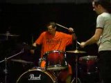 one drum 2 drummers