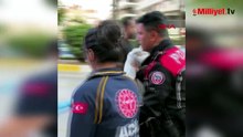 Önce kaçtı, sonra sarılıp ağladı! Ehliyetsiz sürücüye ibretlik ceza