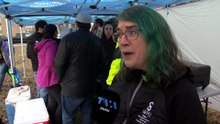 «On piétine nos droits» : mobilisation syndicale devant l'Hôpital de Maria