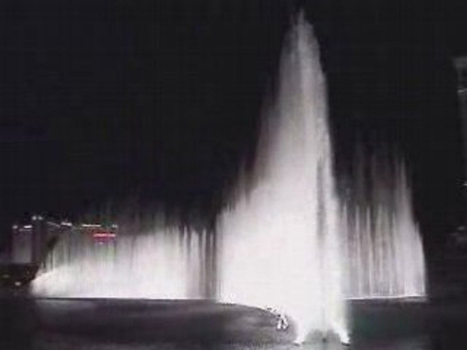 Bellagio Fountains Dance at Night, Las Vegas