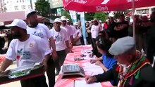 En acı yarışmada altın için mücadele ettiler