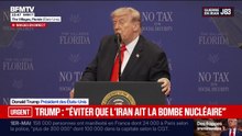 Iran: "Je pensais que le prix du pétrole était bien plus haut, mais tout cela va redescendre", assure Donald Trump