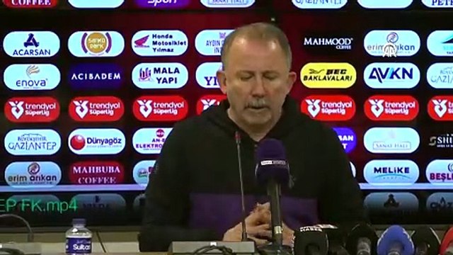 Gaziantep FK - Beşiktaş maçının ardından | Ajansspor | AA