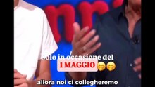 la pennicanza con Fiorello e biggio