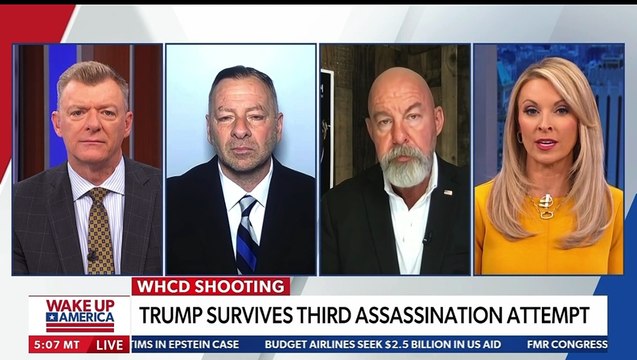 Barry Donadio Washington Hilton Assassination Attempt Trump Newsmax April 27th 2026