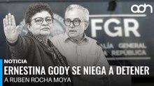 Ernestina Gody se niega a detener a Ruben Rocha Moya y los 9 funcionarios acusados por EE.UU.