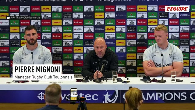 Pierre Mignoni : « Ce groupe a envie d'écrire son histoire » - Rugby - Coupe des champions,