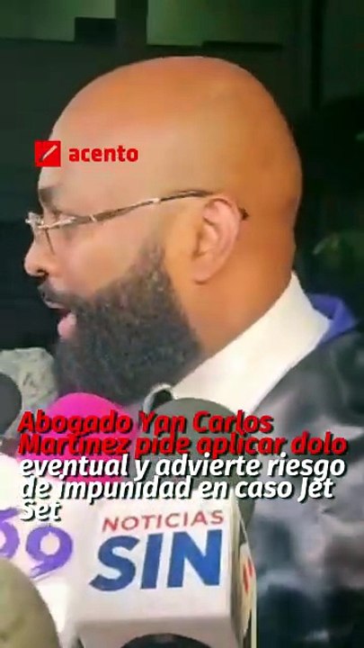 Abogado Yan Carlos Martínez pide aplicar dolo eventual y advierte riesgo de impunidad en caso Jet Set
