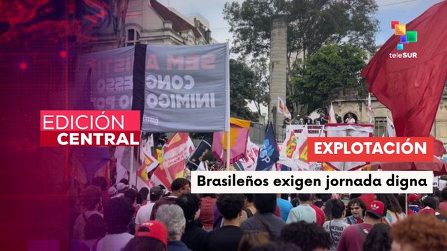 Sectores sociales brasileños marchan por salarios dignos y salud