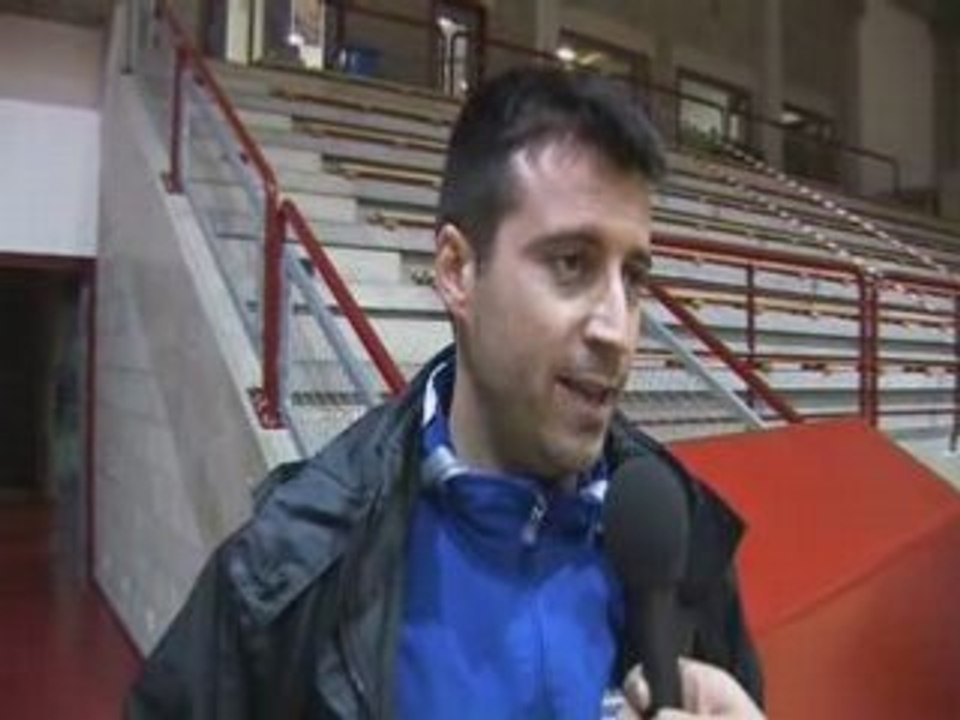 Eurofutsal 2008 : ITW sélectionneur national (FRA-CAT)