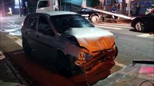 Motorista é detido após acidente entre Fiesta e Corsa no Bairro Claudete