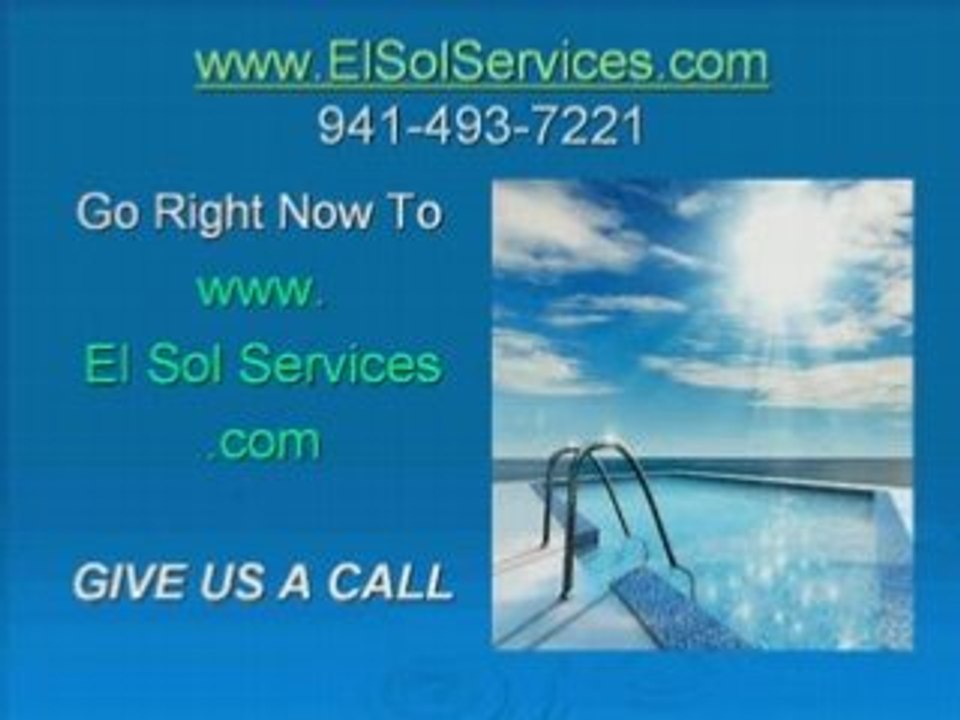 Venice and Englewood FL Pool Cleaning