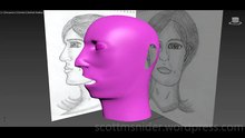 Ponikarovsky: 3DS MAX Practice Polygon Modeling Head Model Video #72 (05-01-2026)